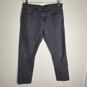 PROOF Mens 32x30 Gray‎ Slim Fit Jeans Casual Denim Pants